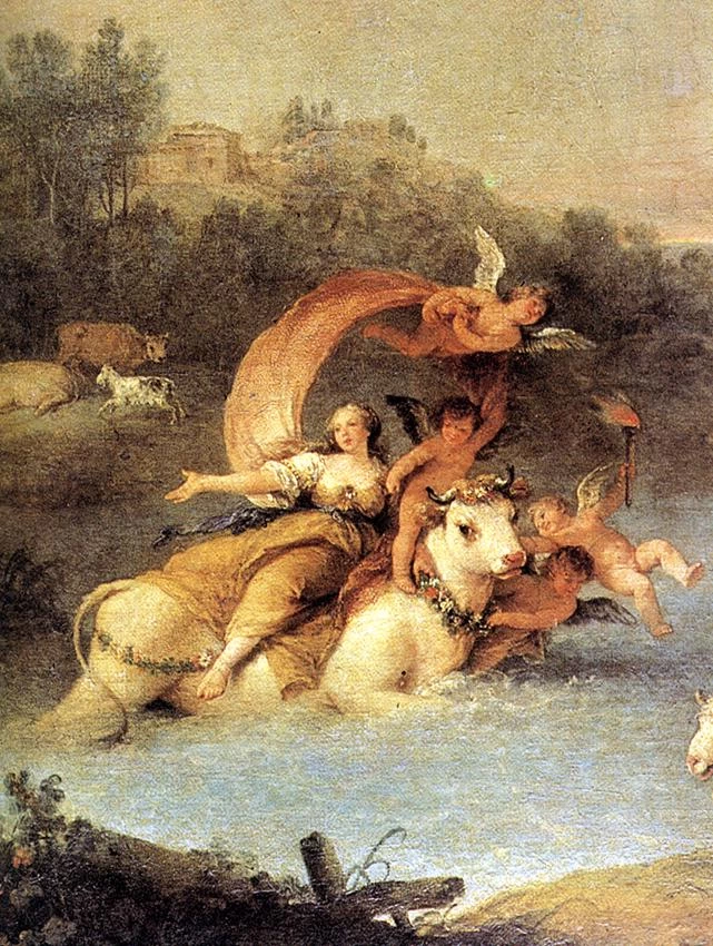 Il ratto di Europa - Gallerie dell'Accademia, Venezia, dettaglio